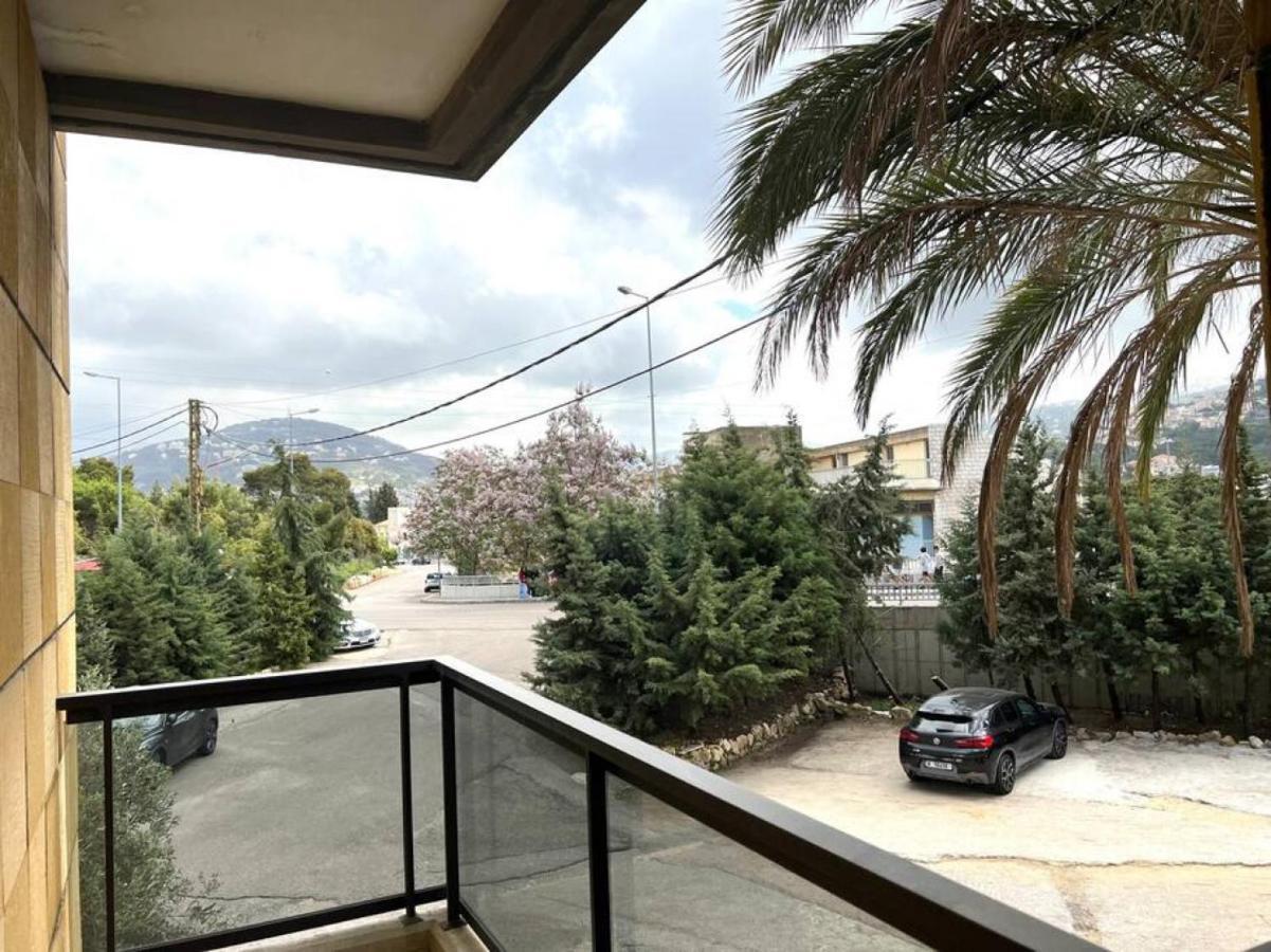 Pleasant 1Br Apt With Green Views - Jamhour Apartment Rwaysat Saoufar Exterior photo