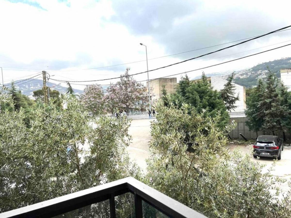 Pleasant 1Br Apt With Green Views - Jamhour Apartment Rwaysat Saoufar Exterior photo